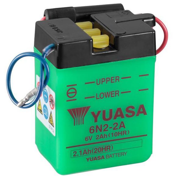 Yuasa Batteries 6N2-2A