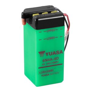 Yuasa Batteries 6N4A-4D