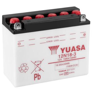 Yuasa Batteries 12N18-3