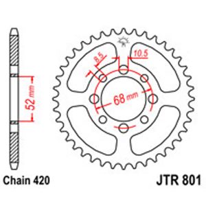 JT Rear Sprockets R/W 801-37T SUZ