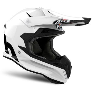 Airoh Terminator Peak Colour White Open Vision