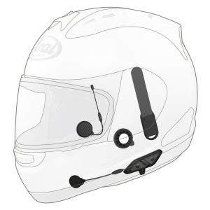Sena 10U-AR-11 Bluetooth Communication System Handlebar RC4 Remote Arai Full-face Helmets