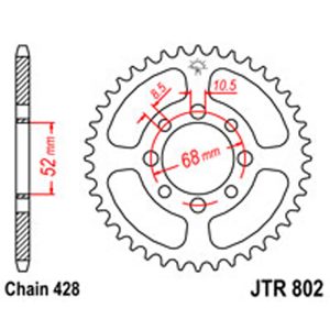 JT Rear Sprockets R/W 802-37T KAW