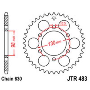 JT Rear Sprockets R/W 483-33T KAW