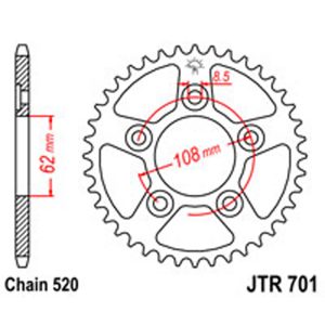 JT Rear Sprockets R/W 701-39 APRILIA [0714]