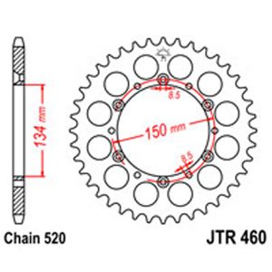 JT Rear Sprockets R/W 460-47 [489]