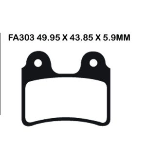 EBC Brake Pads FA303TT