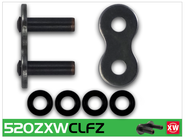 RK Chain Con link Rivet 520ZXW(SINGLE)