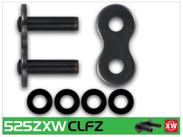 RK Chain Con link Rivet 525ZXW (SINGLE)