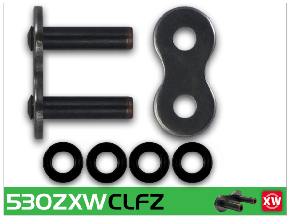 RK Chain Con link Rivet 530ZXW (SINGLE)