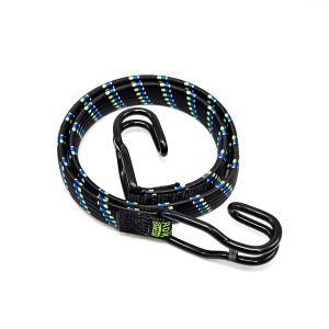 ROK 45020-R All Purpose Standard Stretch Strap Black/Blue/Green/Reflective