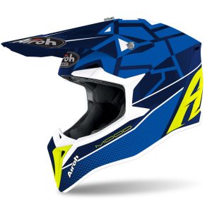 Airoh Wraap Mood Blue Gloss Helmet
