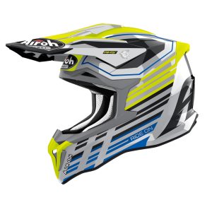 Airoh Strycker Shaded Gloss Yellow Helmet [22.06]
