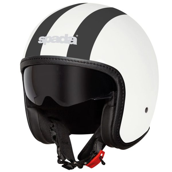 Spada Ace Viper Matt White/Black Helmet