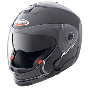 Caberg Hyper X Metal Black Full Face Motorcycle Helmet – Extra Large