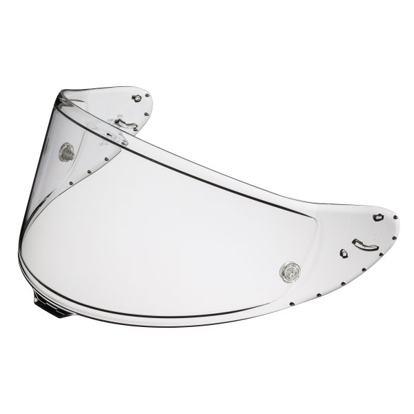 Shoei Visor CWR-F2R Clear [Drilled/Plugged]
