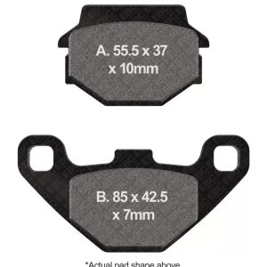 EBC Brake Pads SFA067HH – Special Order