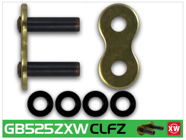 RK Chain Con link Rivet GB525ZXW (SINGLE)