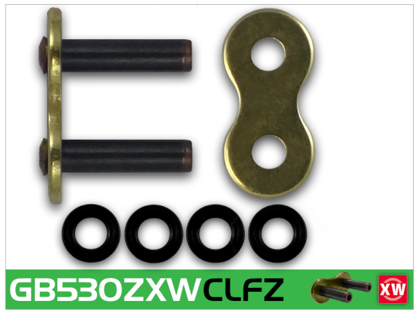 RK Chain Con link Rivet GB530ZXW (SINGLE)