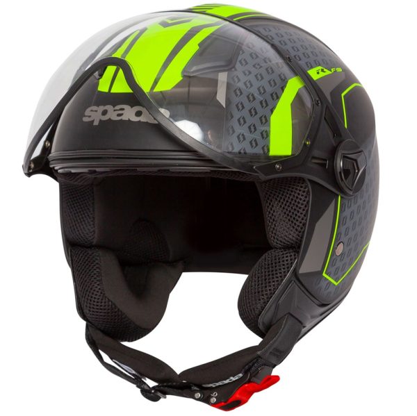 Spada Hellion Arrow Matt Black/Fluo Helmet