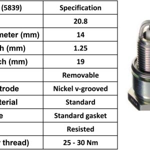 NGK Spark Plug ZGR5A Plugs [Box 10]