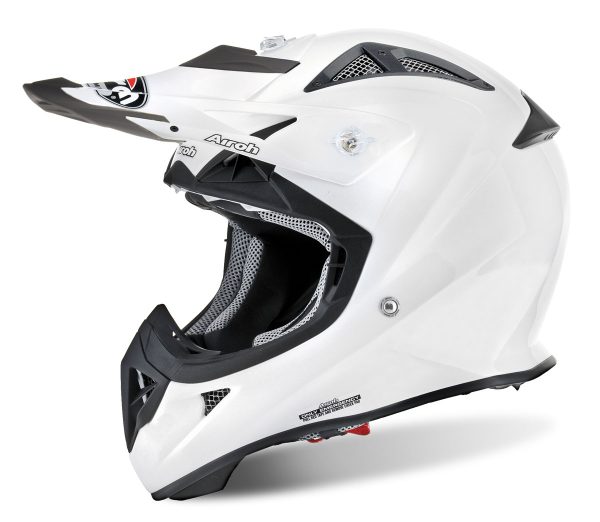 Airoh Aviator J Junior White Helmet