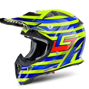 Airoh Aviator J Junior Cairoli Qatar Yellow Helmet
