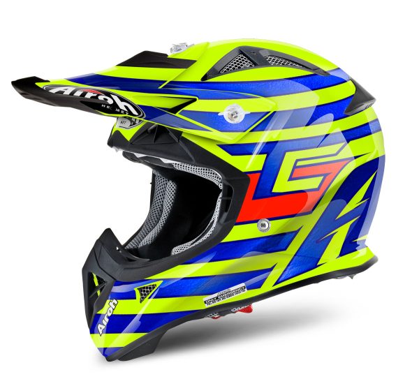 Airoh Aviator J Junior Cairoli Qatar Yellow Helmet