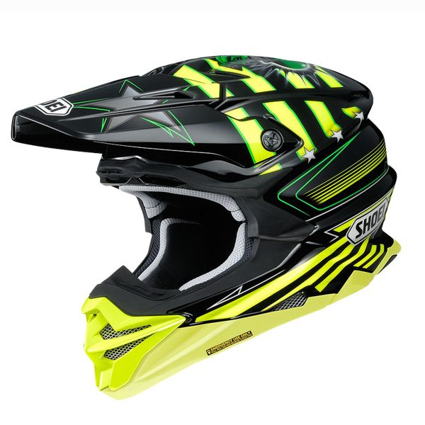Shoei VFX-WR Grant 3 TC-3 Silver Helmet