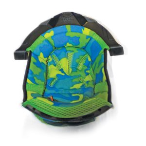 Airoh Twist Centre Pads Yellow/Blue