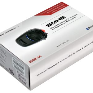 Sena SMH5-10 Bluetooth Headset & Intercom Scooters & M/C with Uni Mic Kit