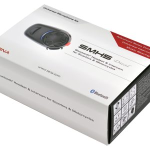 Sena SMH5D-10 Bluetooth Unit Scooters & M/Cs Uni Microphone Kit Dual Pack