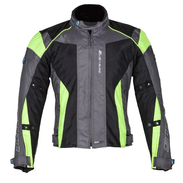 Spada Air Pro Seasons CE Jacket Grey/Black/Fluo