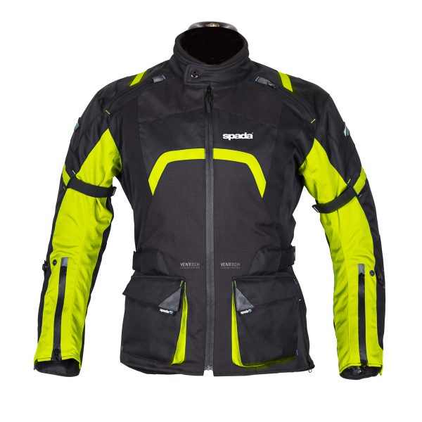 Spada Textile Jacket Base Black/Flo