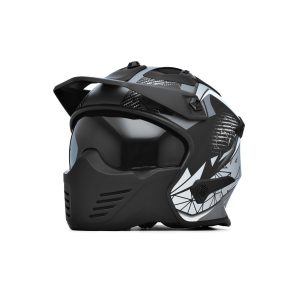 Spada Storm Matt Black/Grey/Silver Helmet
