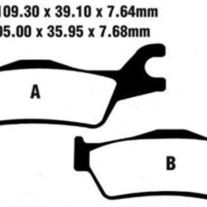 EBC Brake Pads FA715