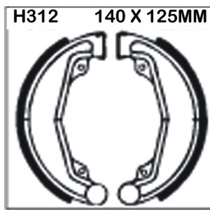 EBC Brake Shoes H312-SPECIAL ORDER