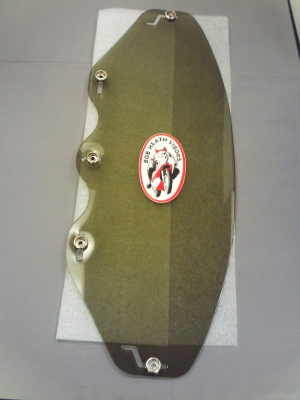 Bob Heath Visors ARC001 For Open Face Smoke