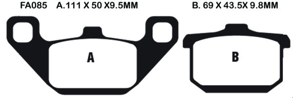 EBC Brake Pads FA085