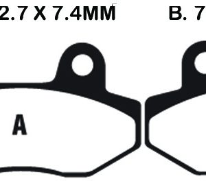 EBC Brake Pads FA135TT