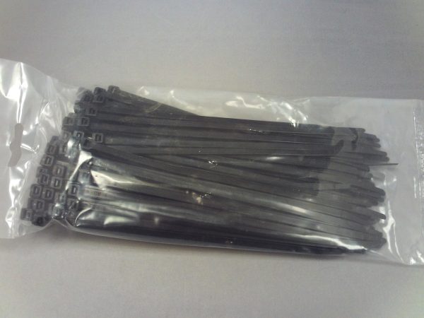 Cable Ties 300mm Pack of 100 Black