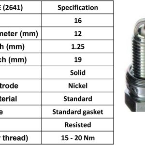 NGK Spark Plug DCPR9E Plugs [Box 10]