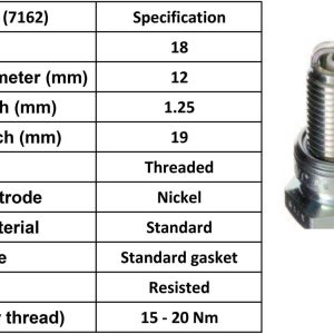 NGK Spark Plug DR8EA Plugs [Box 10]