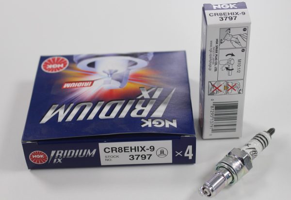 NGK Spark Plug CR8EHIX-9 Iridium Plugs [Box 4]