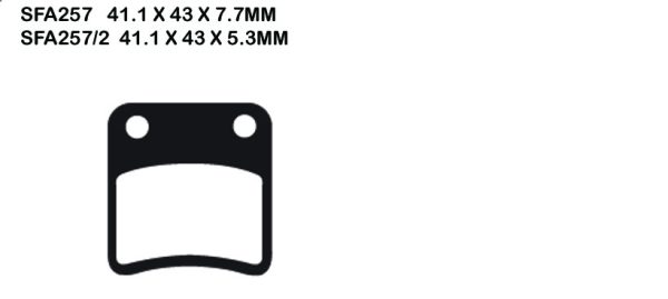 EBC Brake Pads SFA257/2