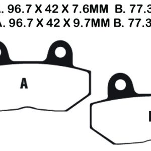 EBC Brake Pads FA214/2