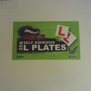 L Plates Self Adhesive [Pack 20]