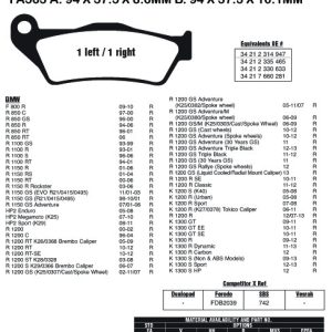 EBC Brake Pads FA363
