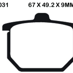 EBC Brake Pads FA031-SPECIAL ORDER
