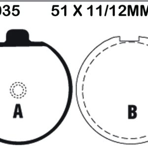 EBC Brake Pads FA035-SPECIAL ORDER